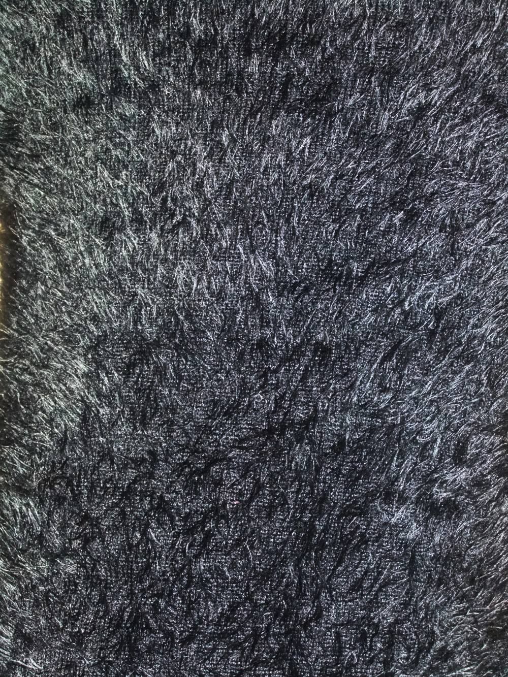 OSTRICH FEATHER KNIT PULL OVER