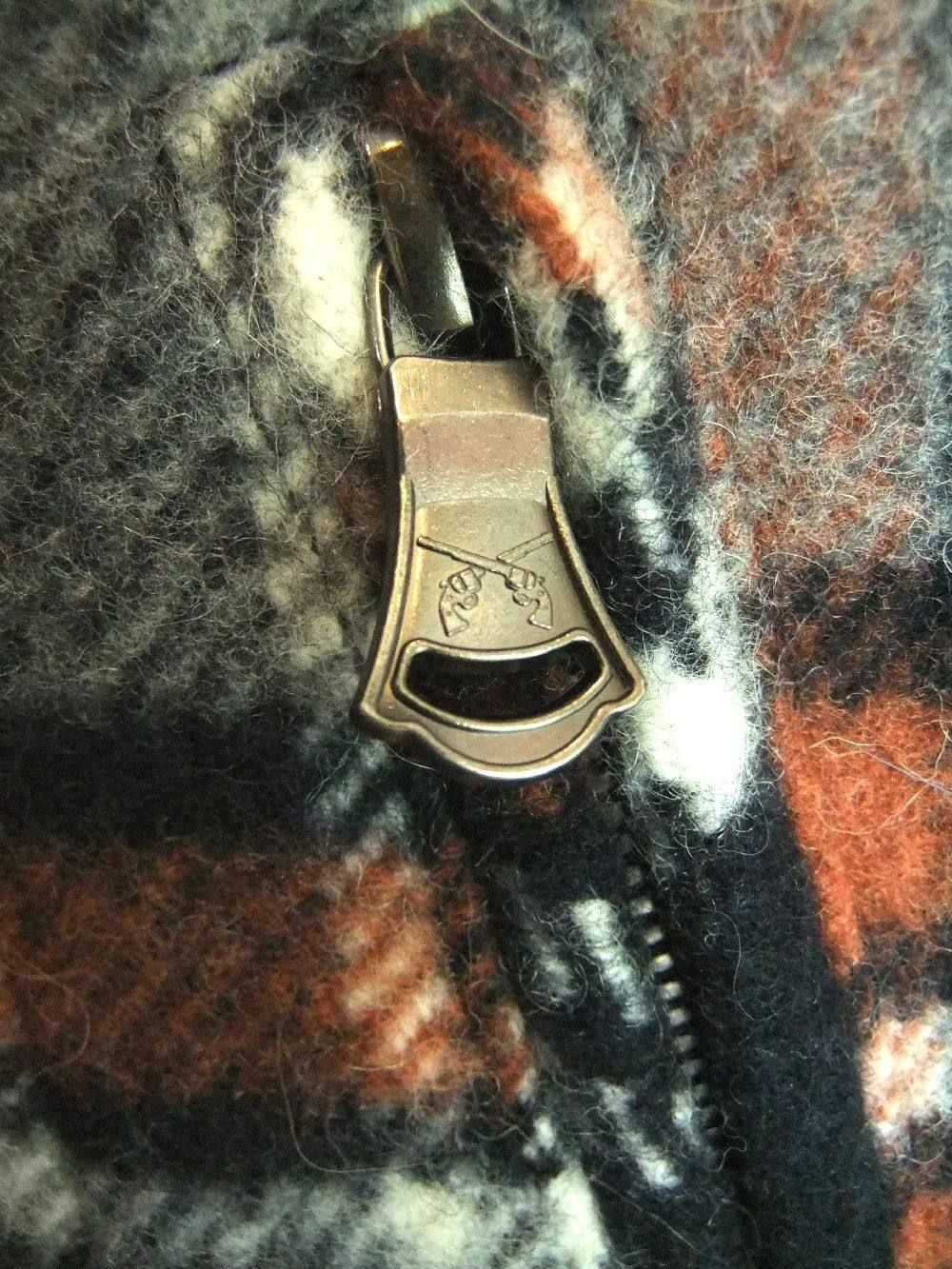 WOOL CHECK + FUR VEST + SWARO