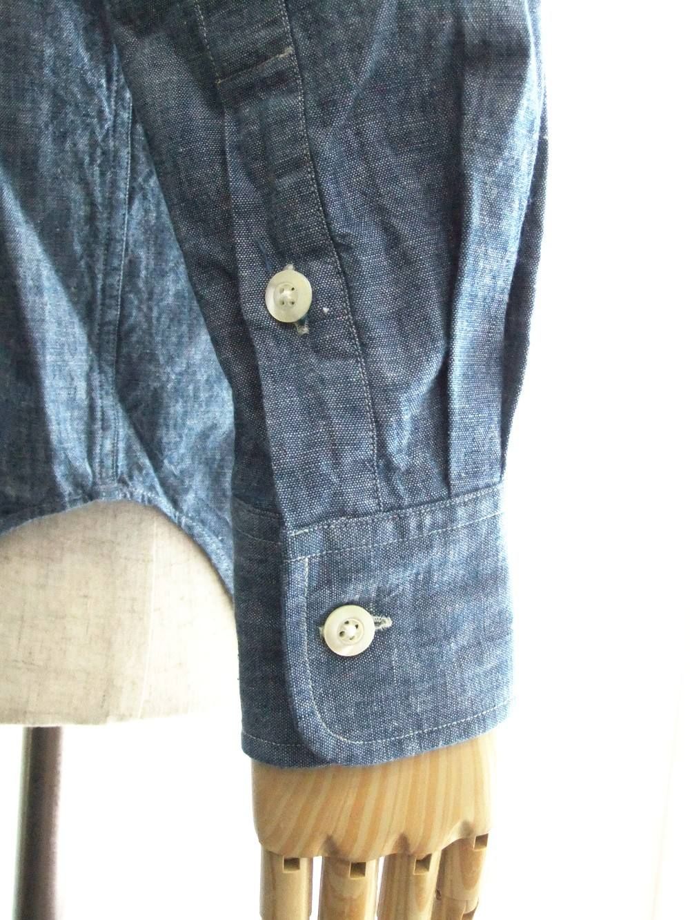 かせ染ダンガリーセルビッチSHIRT