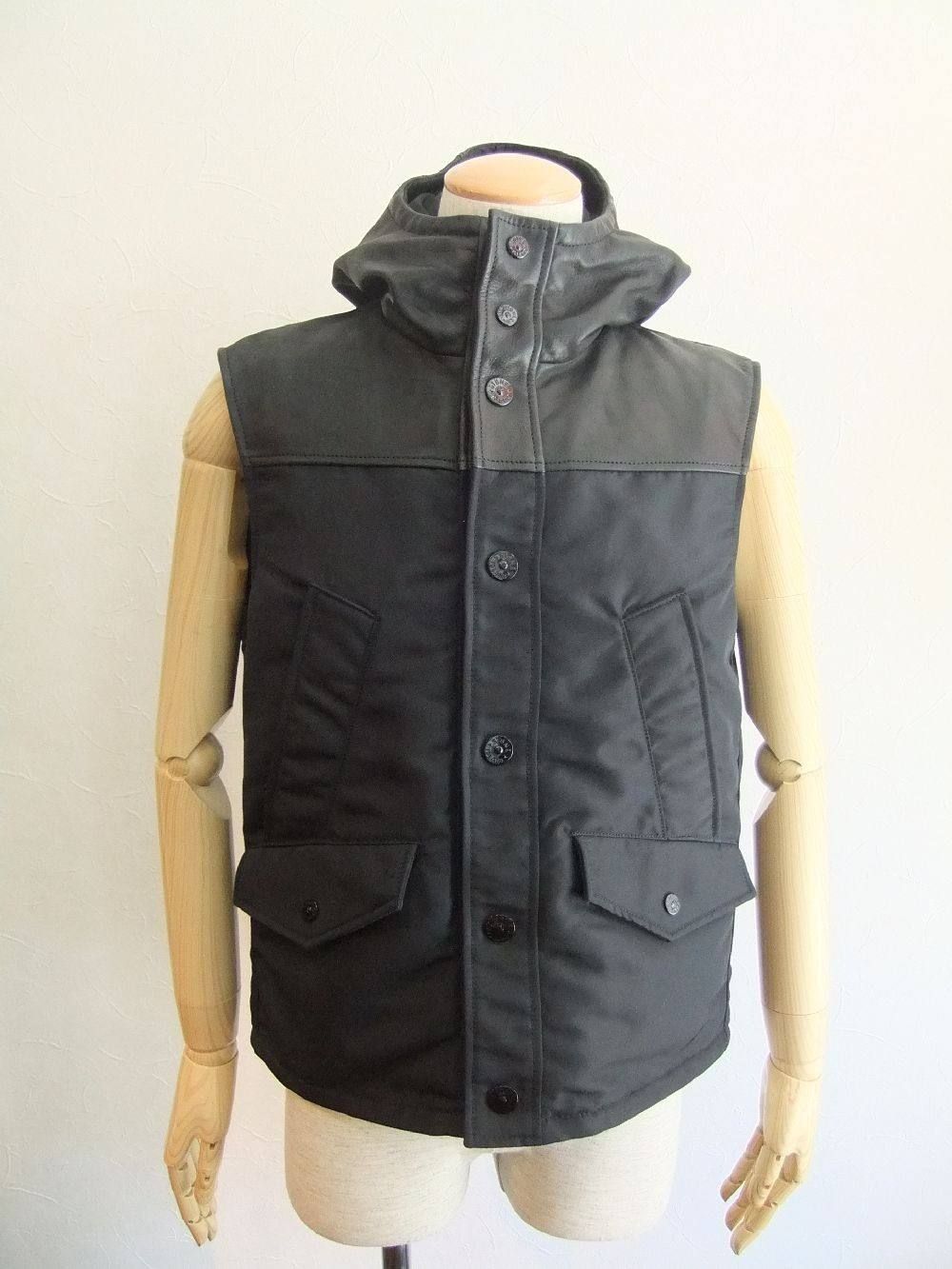 3way レザーブルゾン (BLACK)