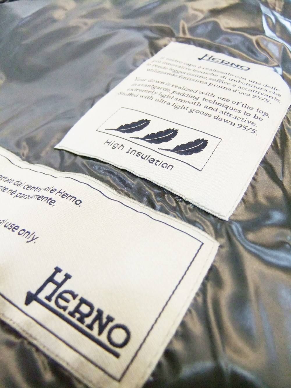 HERNO (ヘルノ) ダブル ボタン ショート ダウン ジャケット