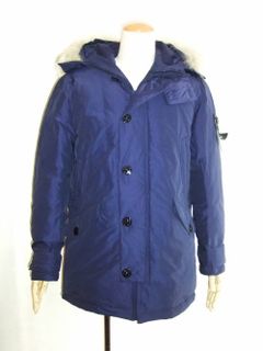 STONE ISLAND (ストーンアイランド) ファー付き ダウン パーカー