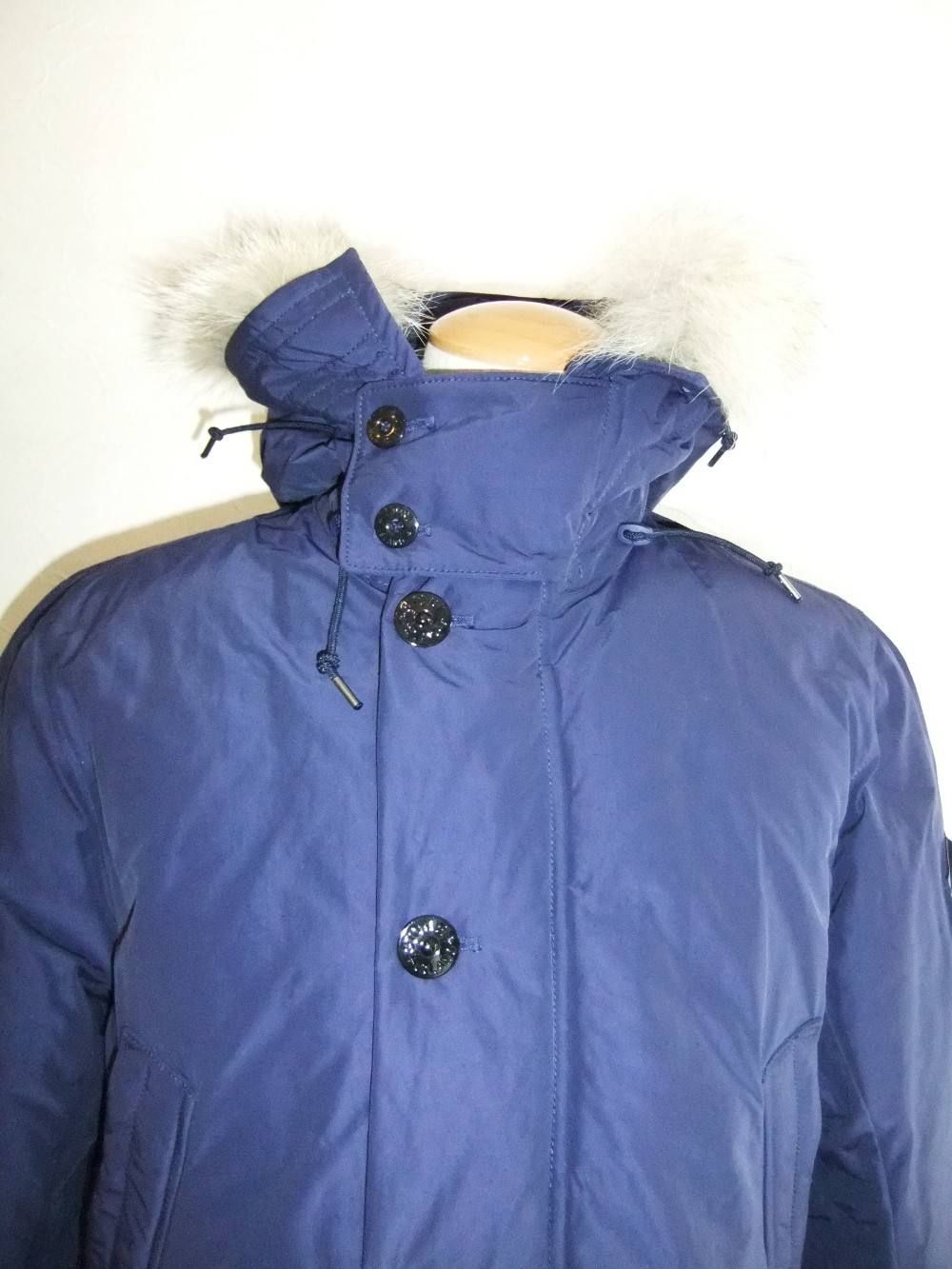 STONE ISLAND (ストーンアイランド) ファー付き ダウン パーカー