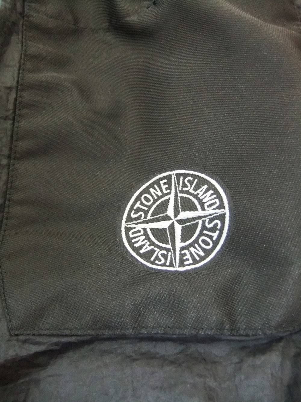 STONE ISLAND - STONE ISLAND (ストーンアイランド) ファー付き ダウン