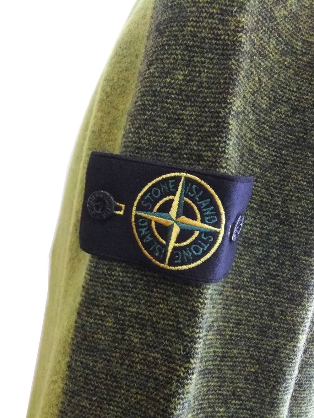 STONE ISLAND (ストーン アイランド) バイカラー ニット
