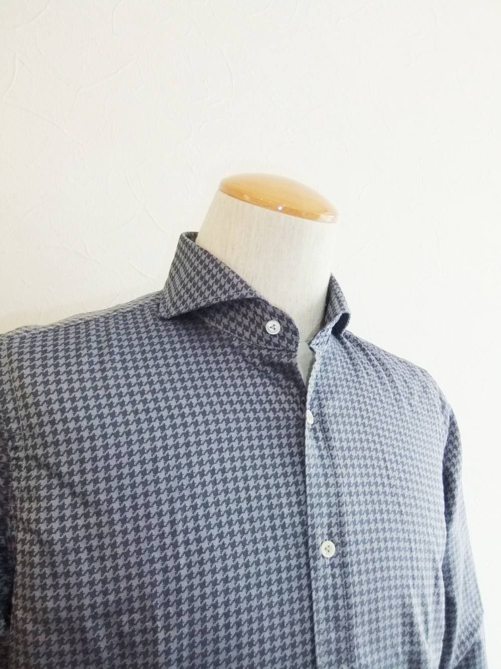 HOUNDSTOOTH CHECK SHIRT
