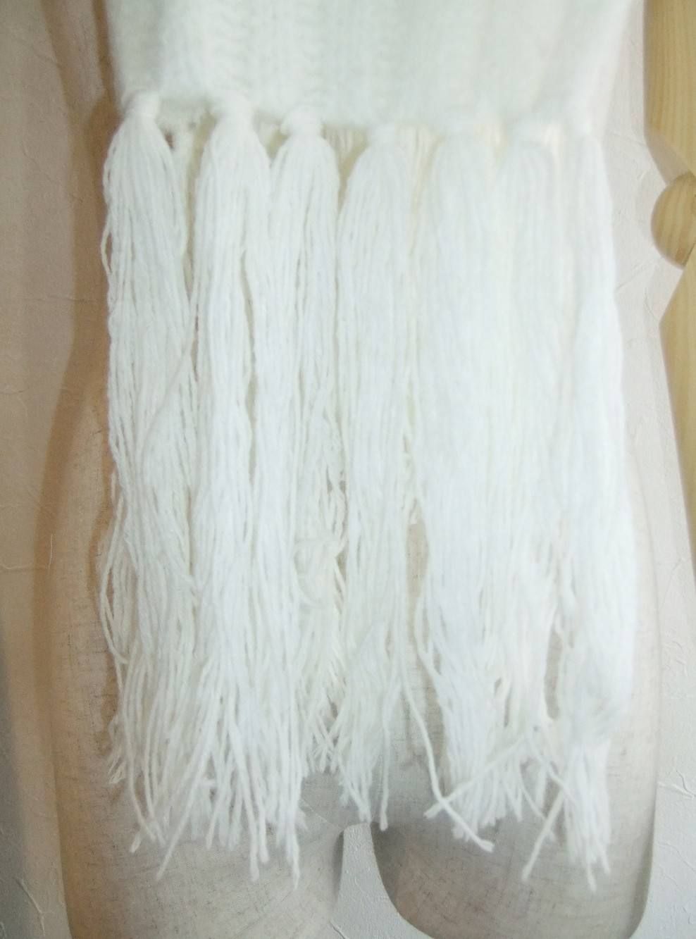 REX FUR KNIT MUFFLER