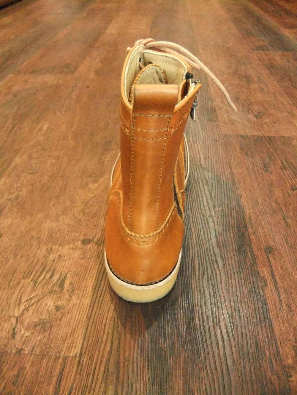 ホーウィンオイルステアーウィングチップブーツ (BROWN)