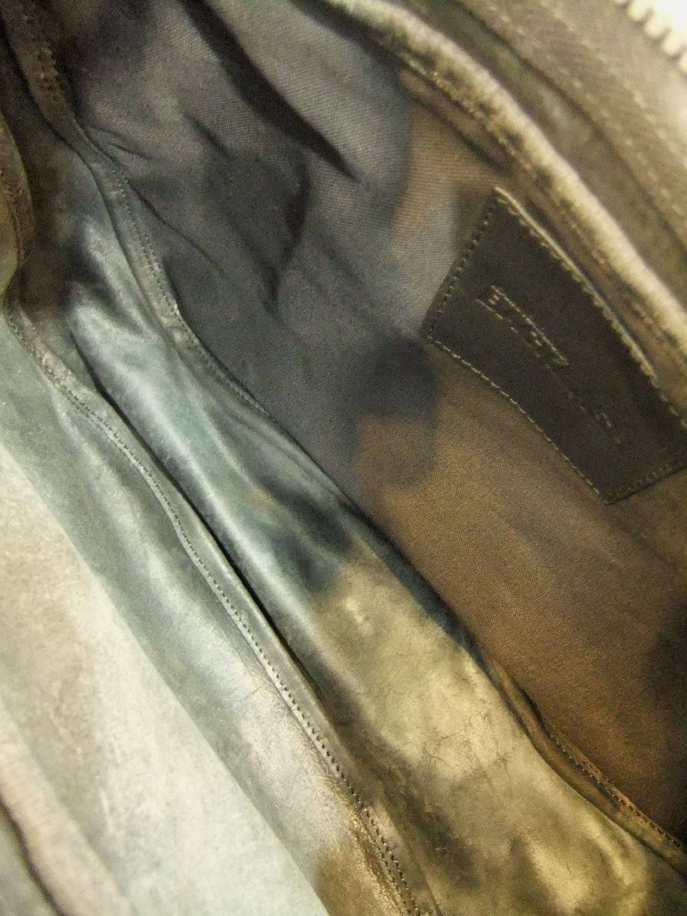 ISAMU KATAYAMA BACKLASH - GUIDI コードバン ショルダーバッグ