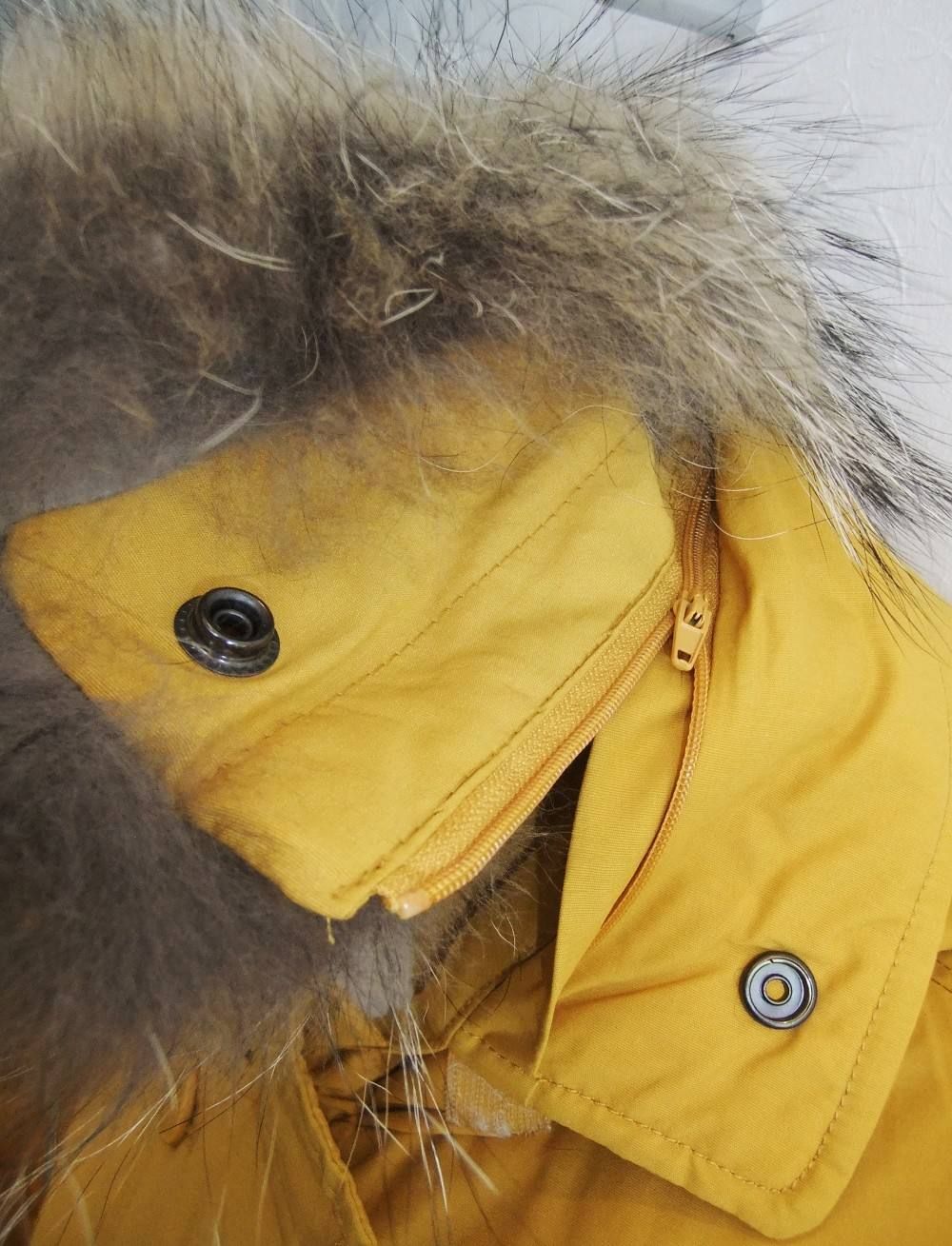 RACCON FUR REAL DOWN JACKET