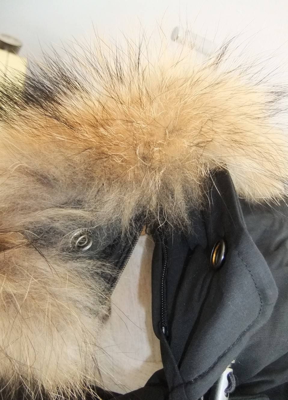 RACCON FUR REAL DOWN JACKET ダウンジャケット