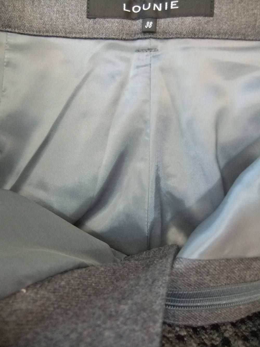 WOOL STRETCH WIDE PANTS ワイドパンツ