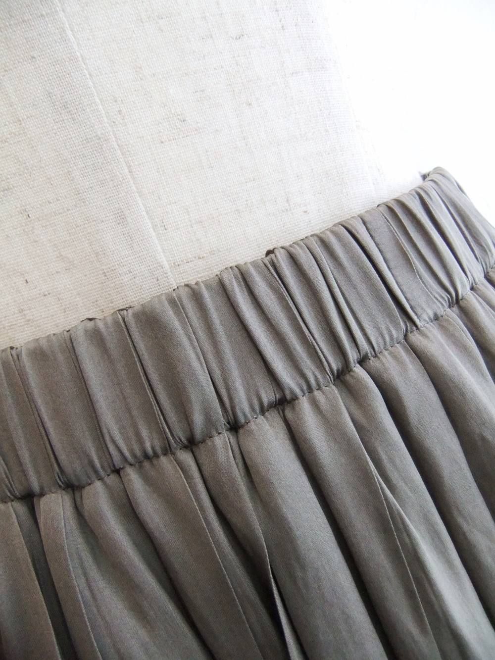 SATIN & TULLE REVERSIBLE SKIRT