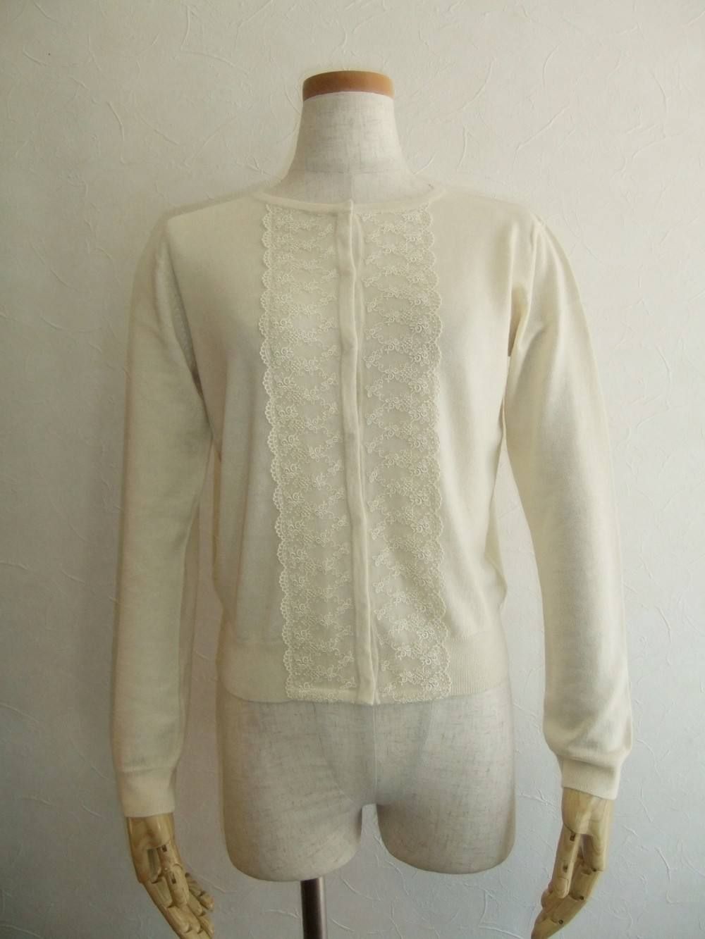 LACE KNIT CARDIGAN