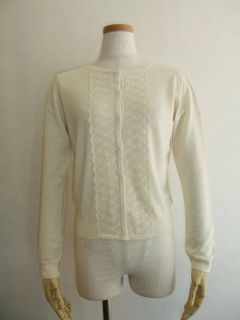 LACE KNIT CARDIGAN