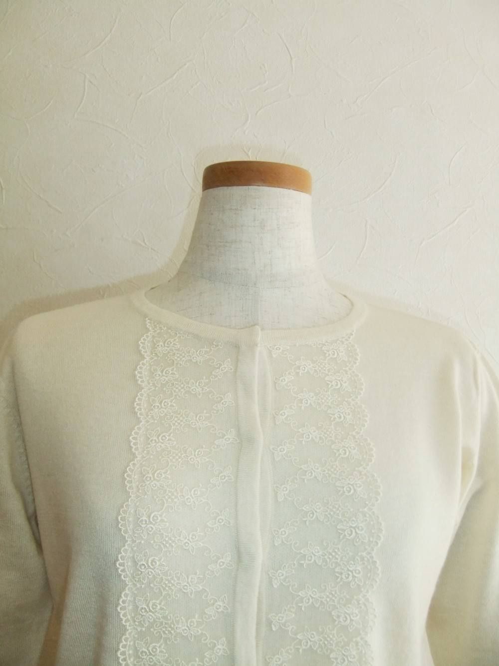 LACE KNIT CARDIGAN
