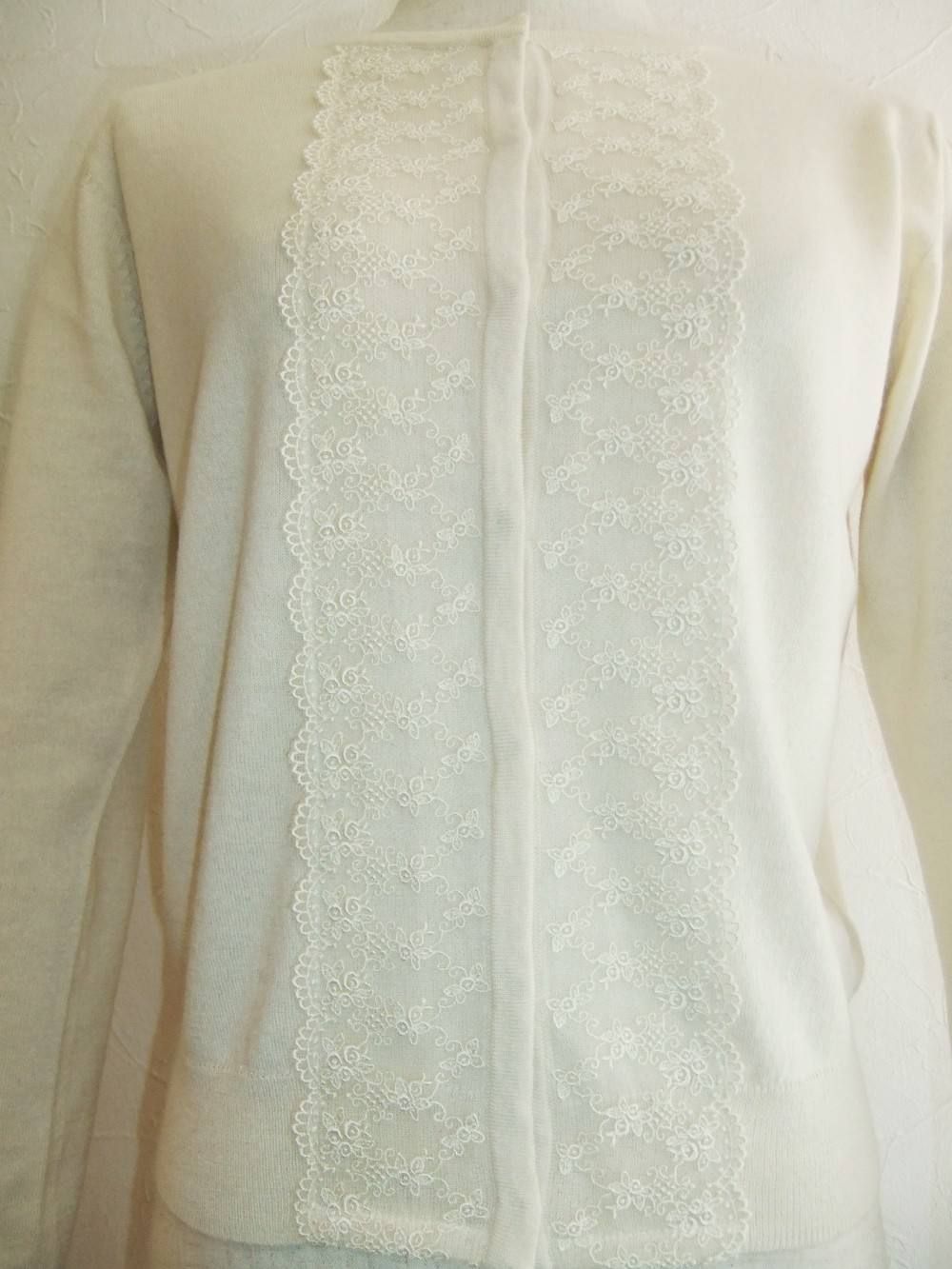 LACE KNIT CARDIGAN