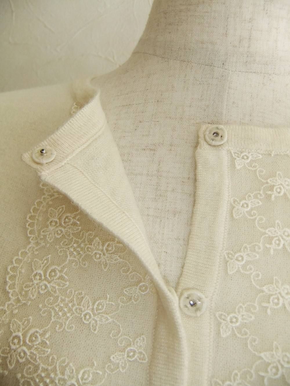 LACE KNIT CARDIGAN