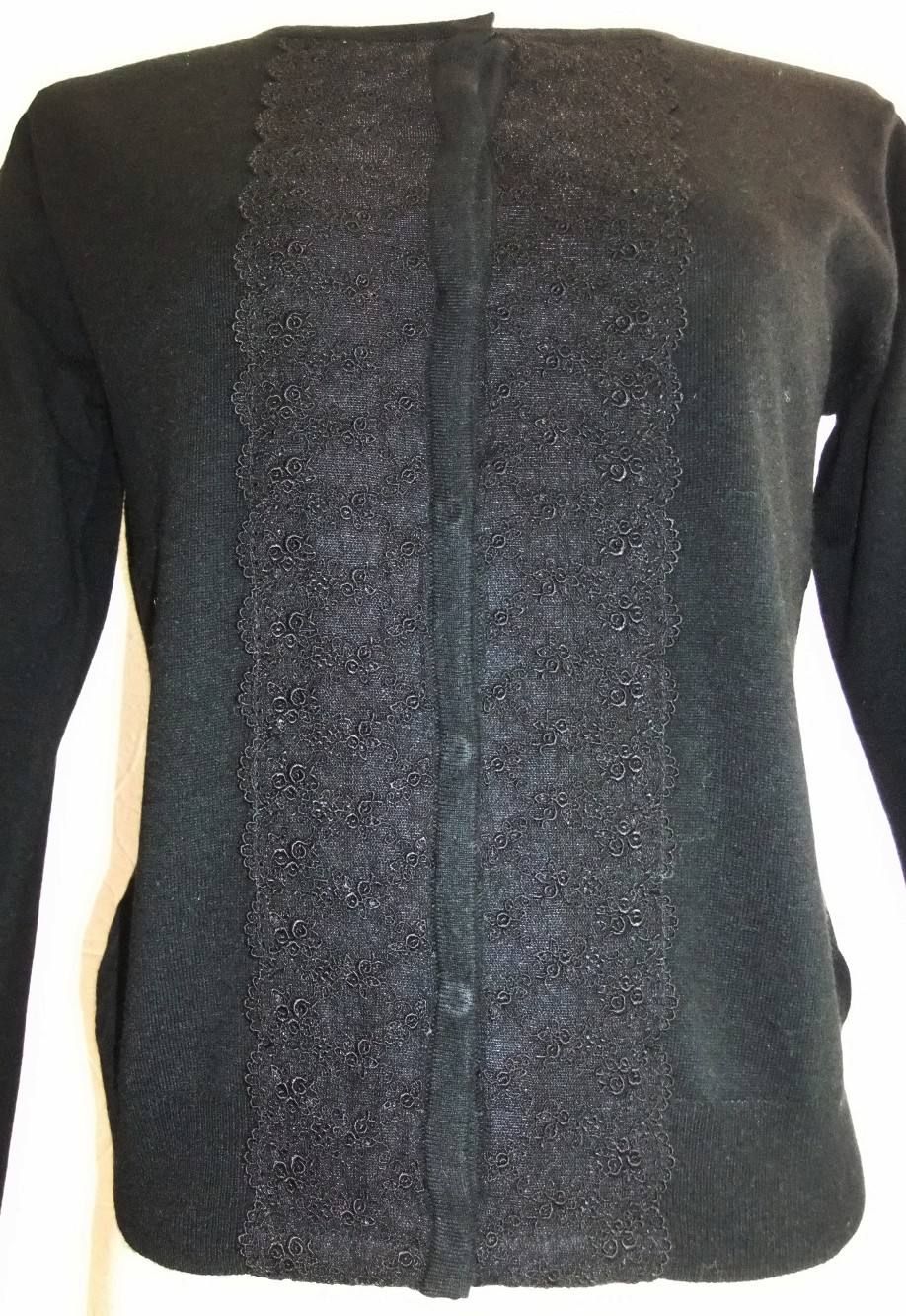 LACE KNIT CARDIGAN