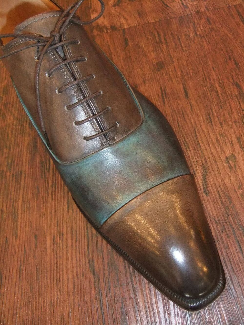 Manila G0985L- CB42 (BROWNxGREEN)