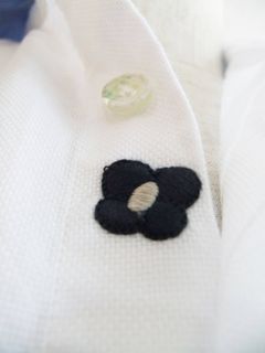 LARDINI セミワイドカラーシャツ
