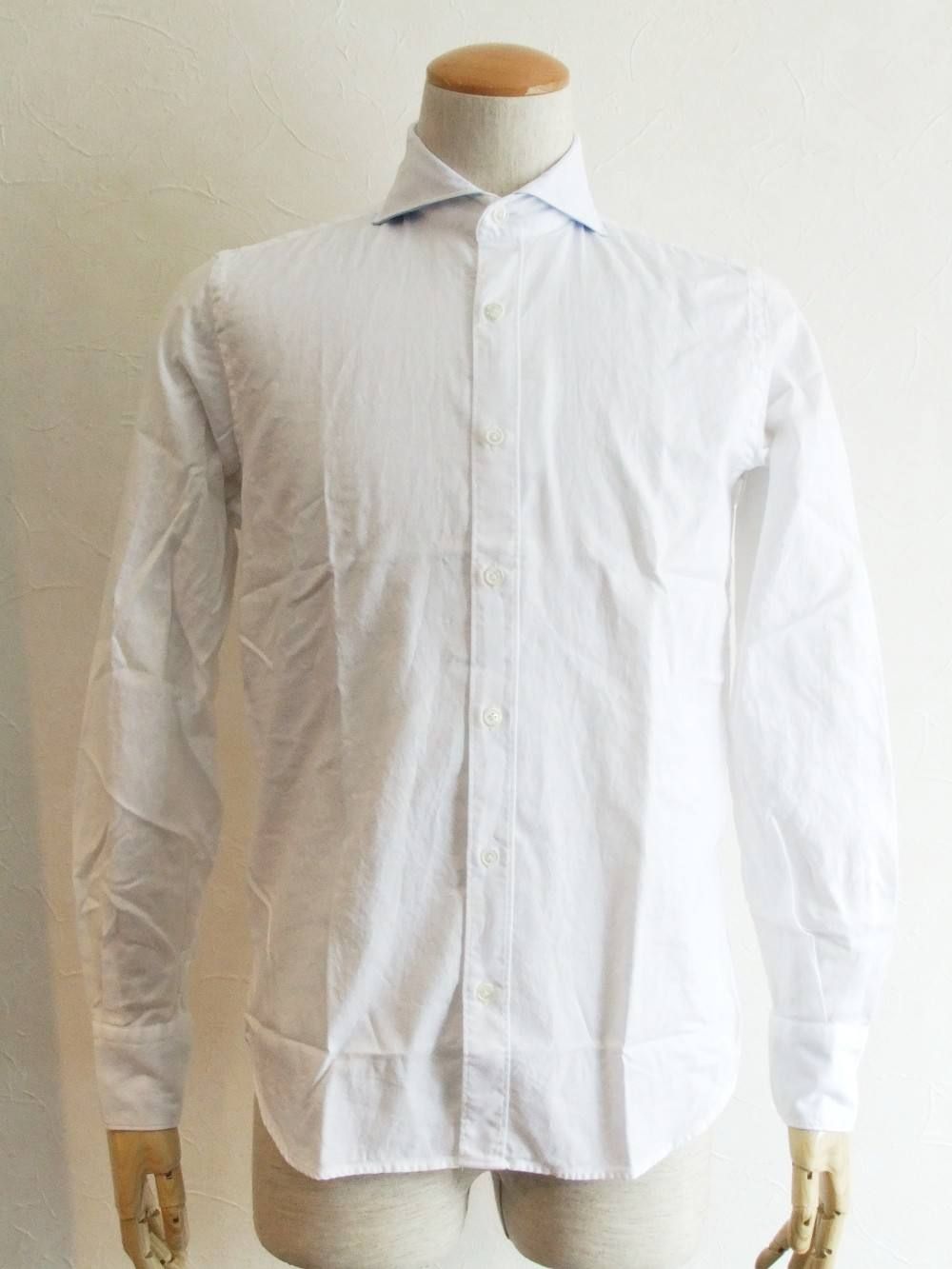 LARDINI セミワイドカラーシャツ