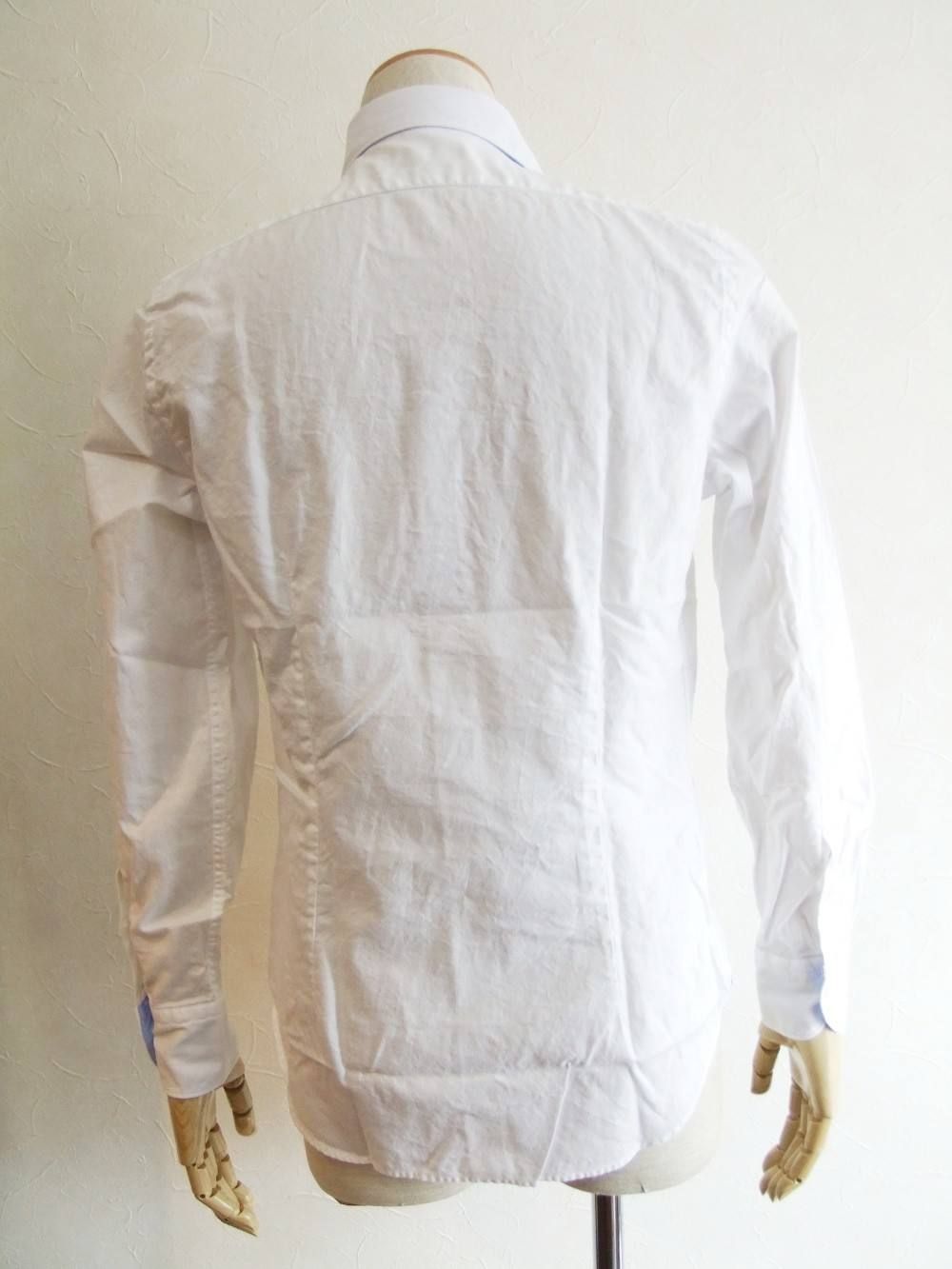 LARDINI セミワイドカラーシャツ