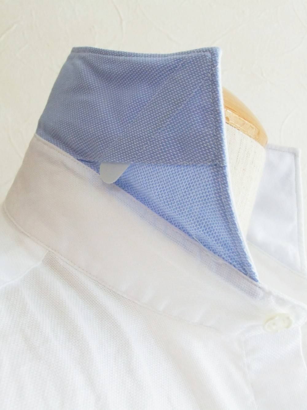 LARDINI セミワイドカラーシャツ