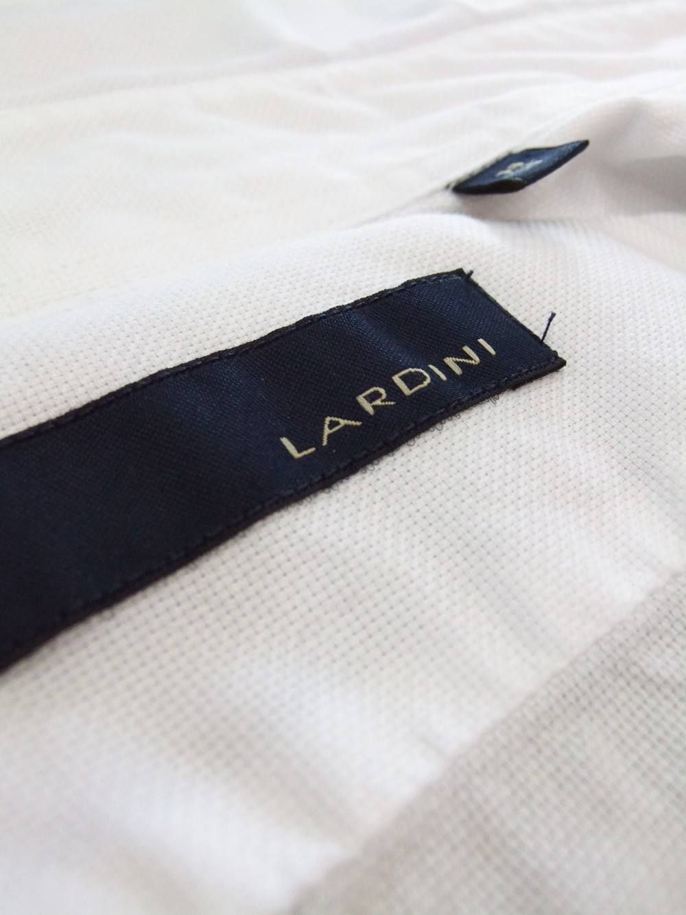 LARDINI セミワイドカラーシャツ