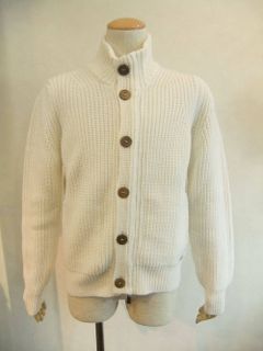 ローゲージスタンドカラーニット(WHITE)