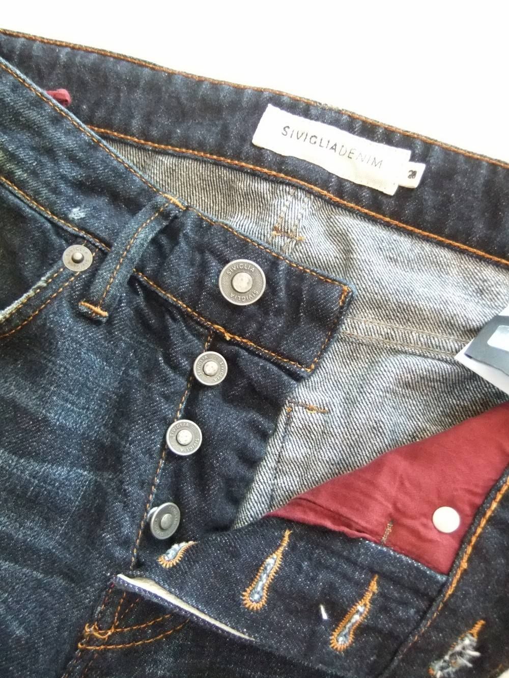 SLIM TAPERED DENIM スリムストレート