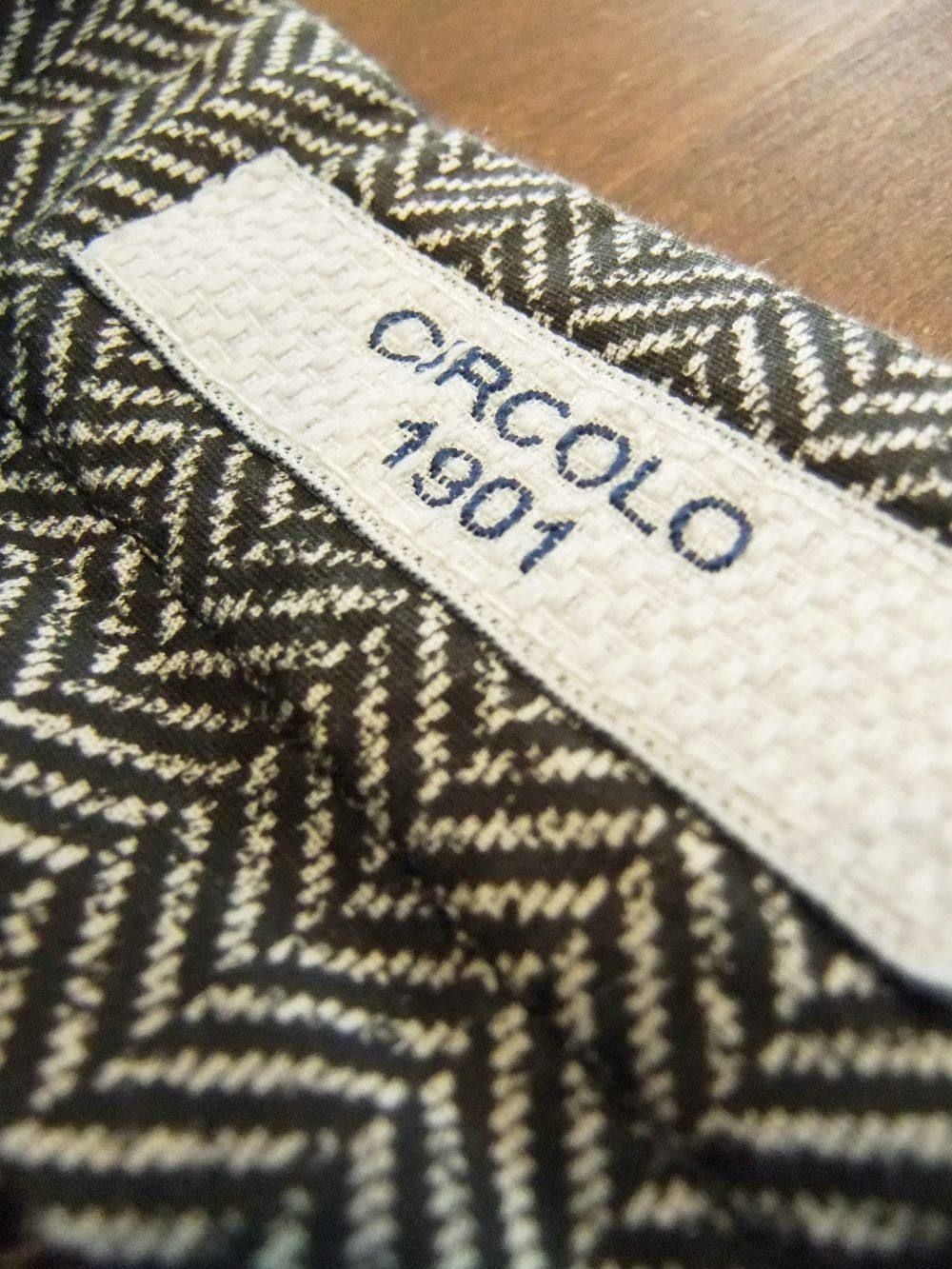 CIRCOLO 1901 (チルコロ 1901) カシミヤ ツイド ジャージー パンツ