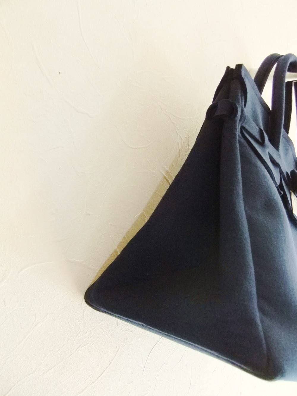 BAG ICON//FELTRO-FELT (BLU NAVY)