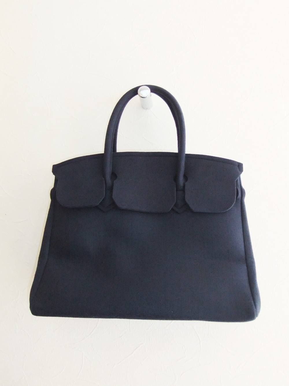 BAG ICON//FELTRO-FELT (BLU NAVY)