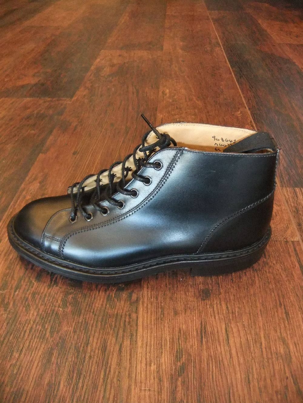 TM 6077 モンキーブーツ (BLACK CALF/ブラックカーフ)