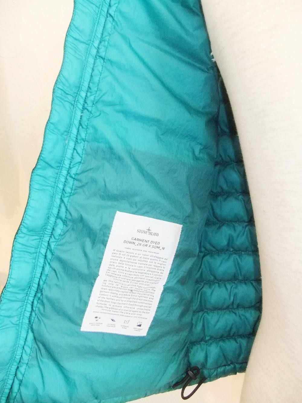 GARMENT DYED DOWN VEST