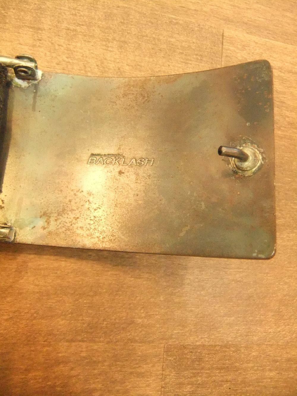HIPPO Leather カバ墨染めバックルベルト404-01
