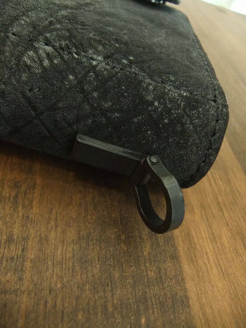 Hippo Leather カバ墨染め+イタリアン ステアレザー 404-03