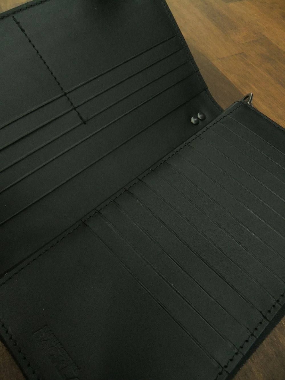Hippo Leather カバ墨染め+イタリアン ステアレザー 404-03