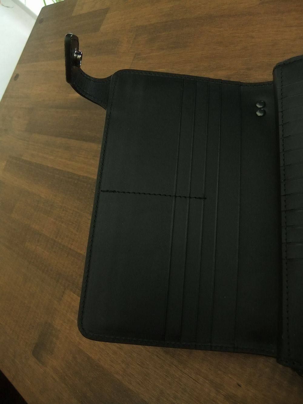 Hippo Leather カバ墨染め+イタリアン ステアレザー 404-03