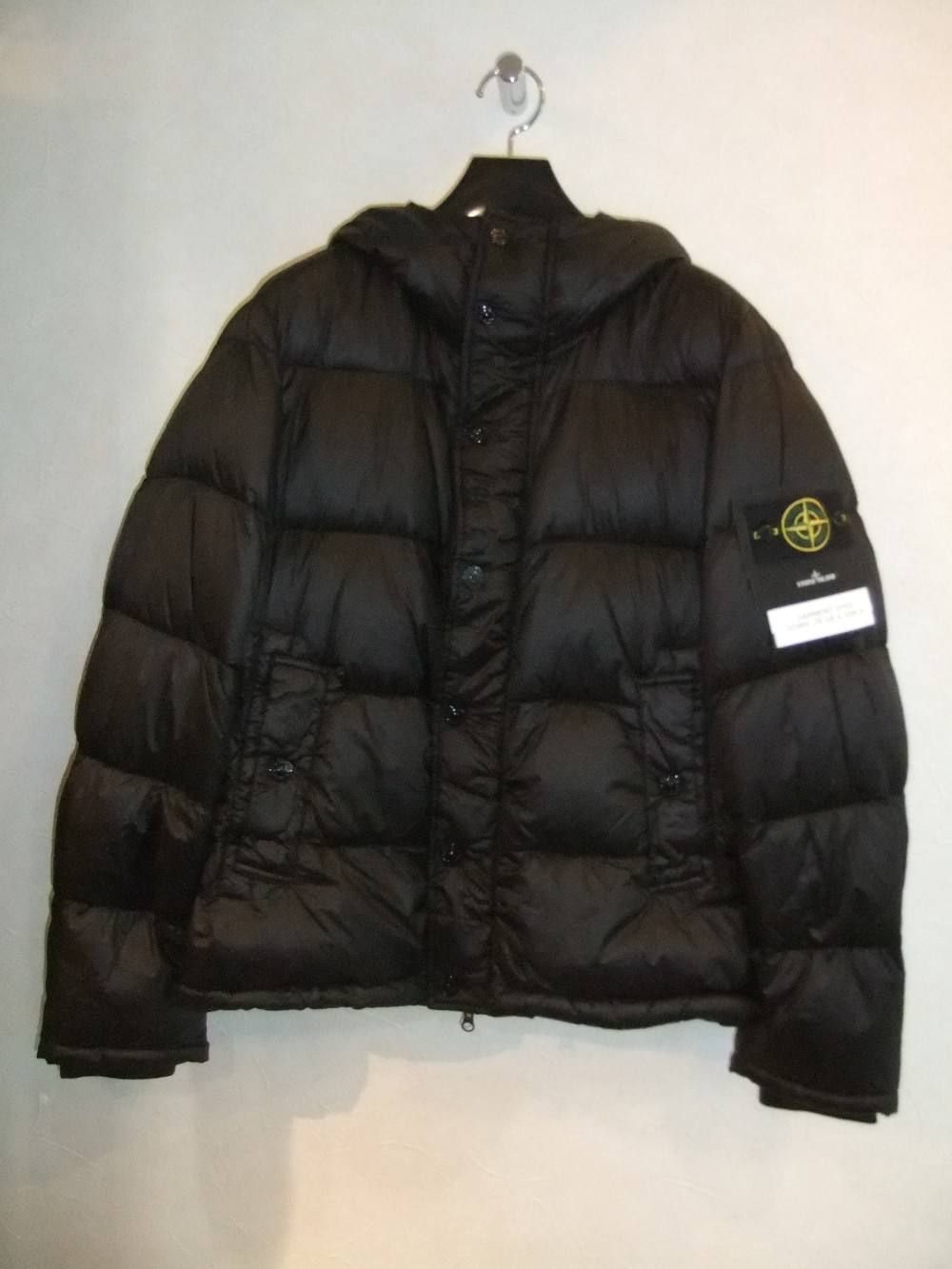 STONE ISLAND - GARMENT DYED DOWN ダウンブルゾン | 4.444 ...