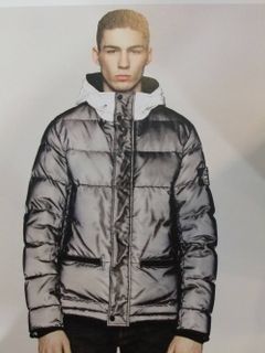 STONE ISLAND (ストーンアイランド) メッシュ リフレクティブ ダウン ブルゾン