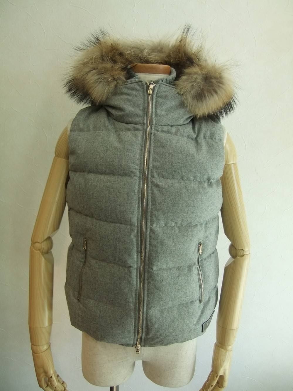 PLEIONE DOWN VEST (L.GY)