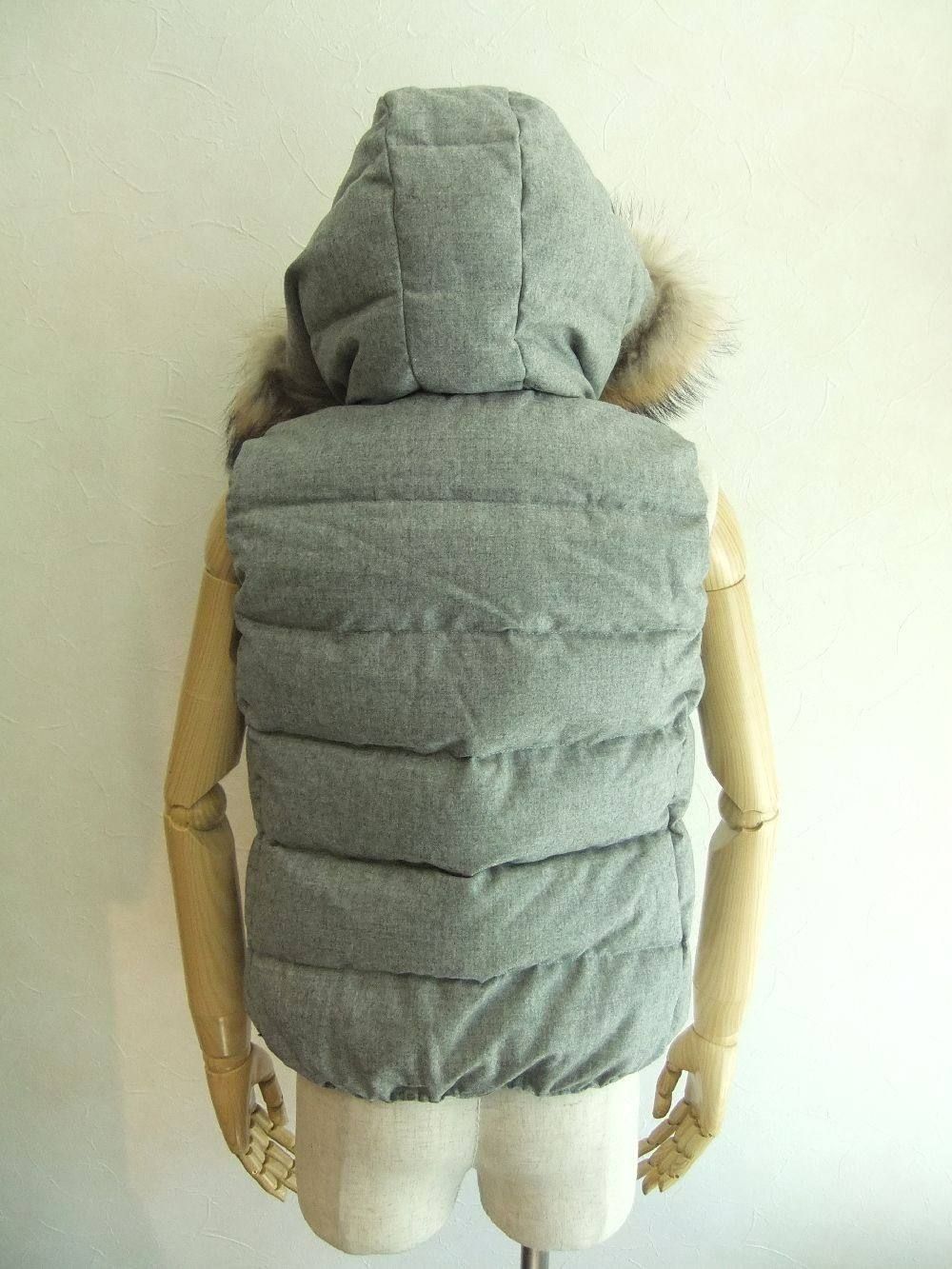 PLEIONE DOWN VEST (L.GY)