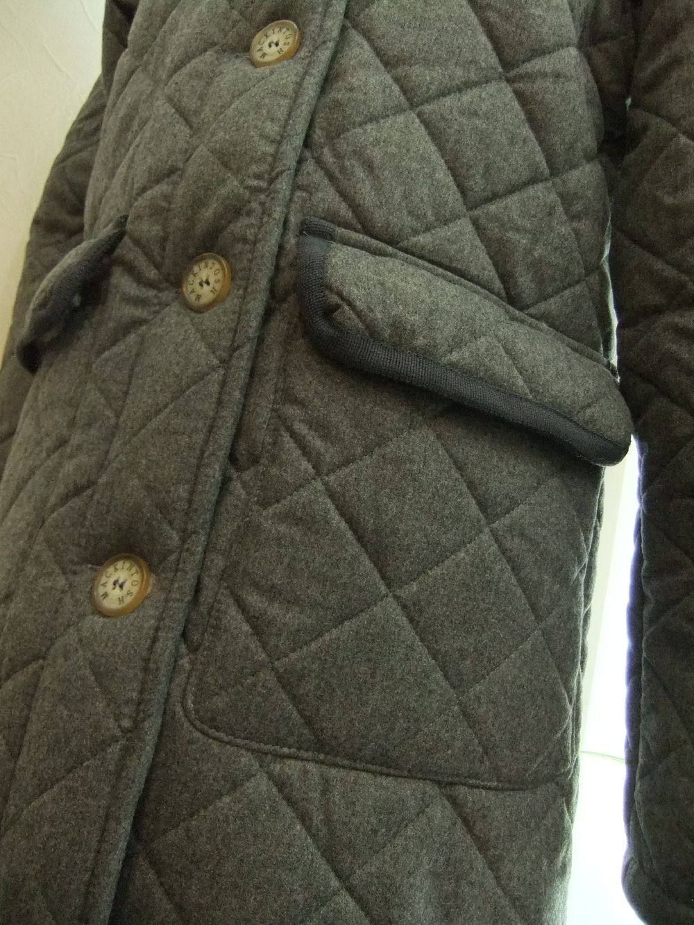 GRANGE  WOOL キルトコート