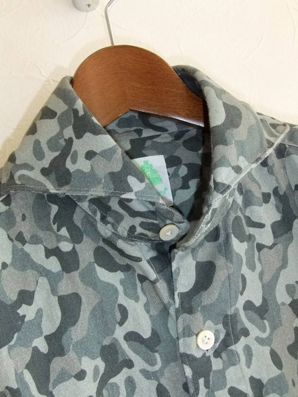 SERGIO カッタウェイCAMO シャツ