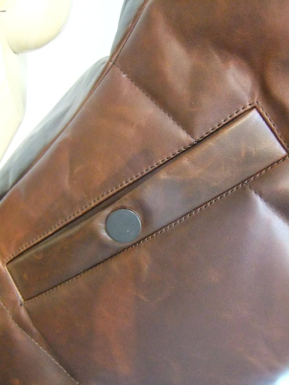 Finlandiaホインホース+イタリームートン+ホワイトマザーグースダウンベスト(BROWN)