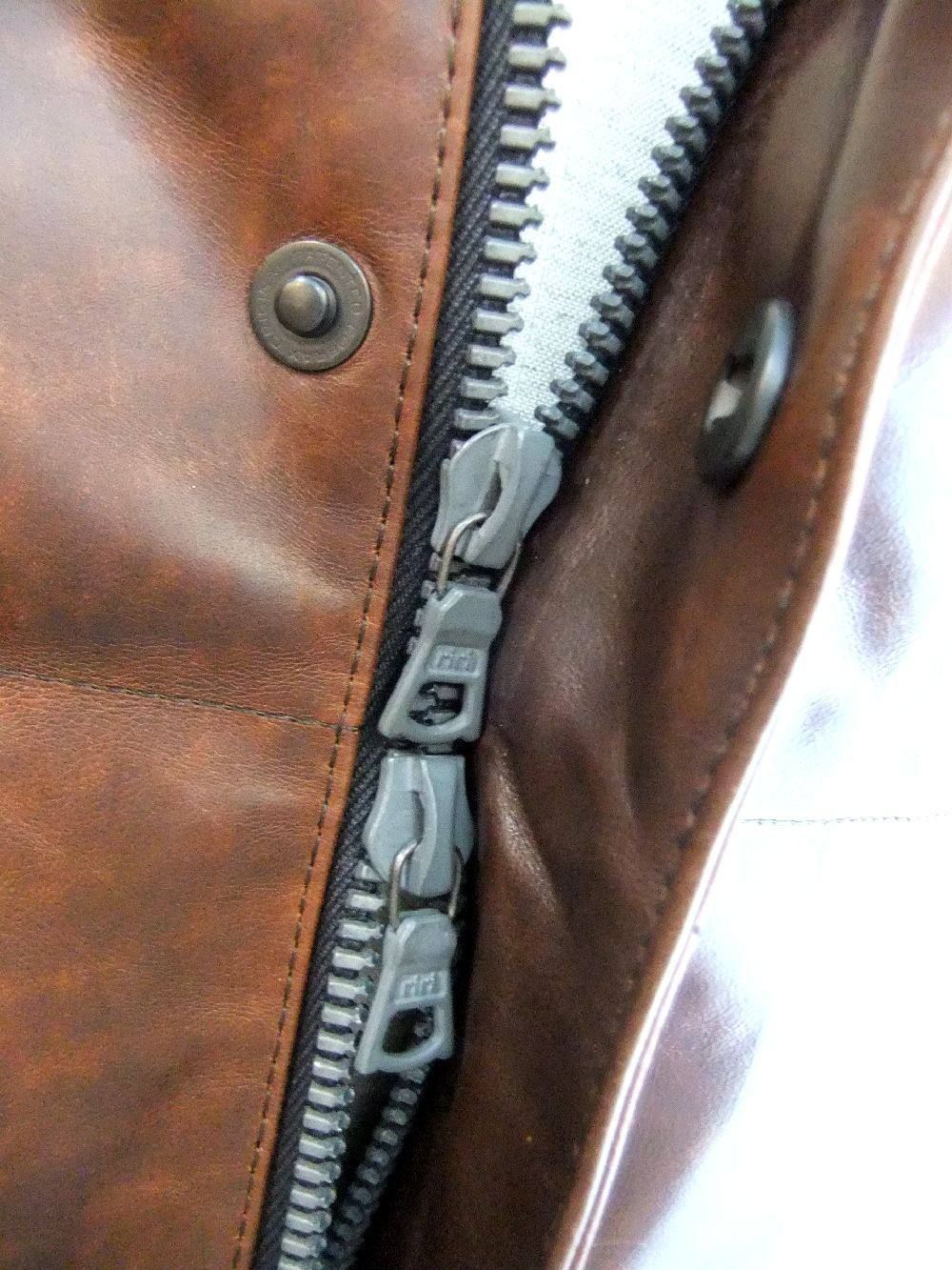 Finlandiaホインホース+イタリームートン+ホワイトマザーグースダウンベスト(BROWN)