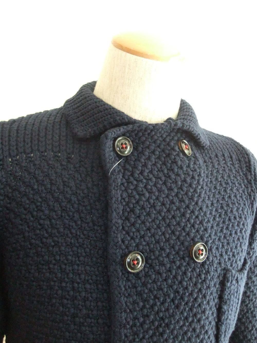 DOUBLE SHAWL COLLAR CARDIGAN