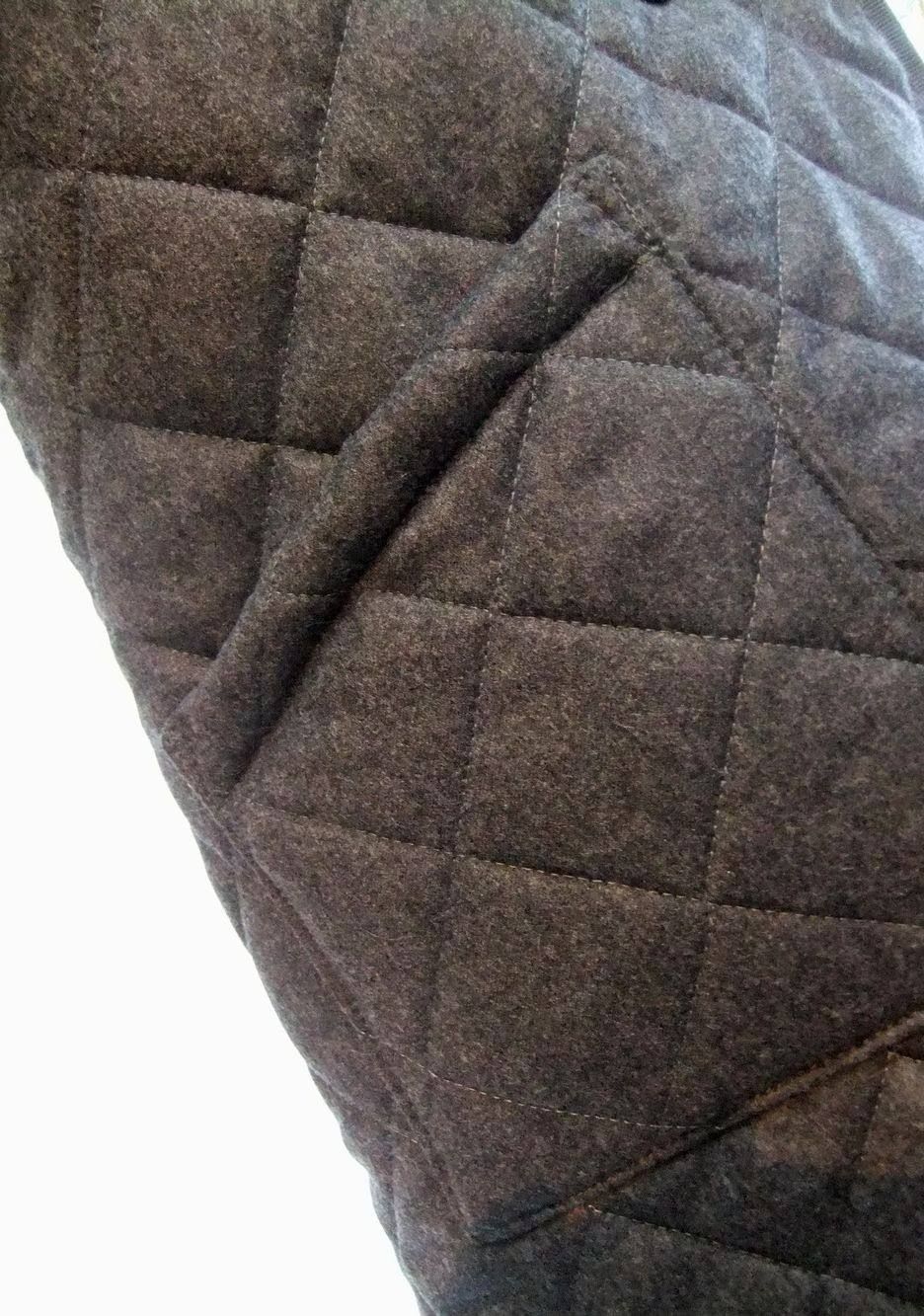 ERITH WOOL キルトコート